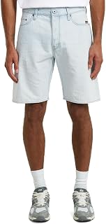 G-Star Raw C.V. Dakota Clean Edge Shorts Men, Blue (Beached Faded Boleite), 35W