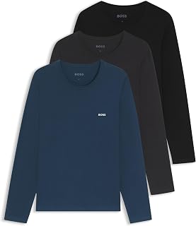 Boss Lsshirtrn 3p Classic 10243514 Underw_Men's Long-Sleeved Shirt (Pack of 1)