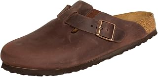 Birkenstock Boston Soft Footbed, Narrow Wide, Leather