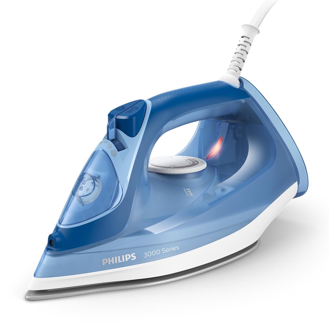 Philips Perfect Care 3000 Steam Iron, 1250 W, 40 g/min Output, 300 ml Tank | Tac