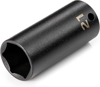 TEKTON 3/8 Inch Drive x 21 mm 6-Point Impact Socket | SID13121 | Deep