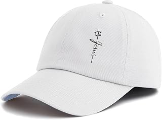 Jesus Print Baseball Cap, Adjustable Size Cap for Men and Women, Casual Daily Wear for Outdoor Sports