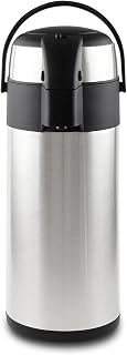 Pioneer 3.0 Litre Thermal Flask Push-Pump Airpot, Drinks Dispenser