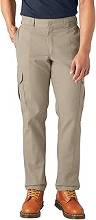 Dickies Men's Regular Straight Stretch Twill Cargo Pant Men's Work Utility Pants