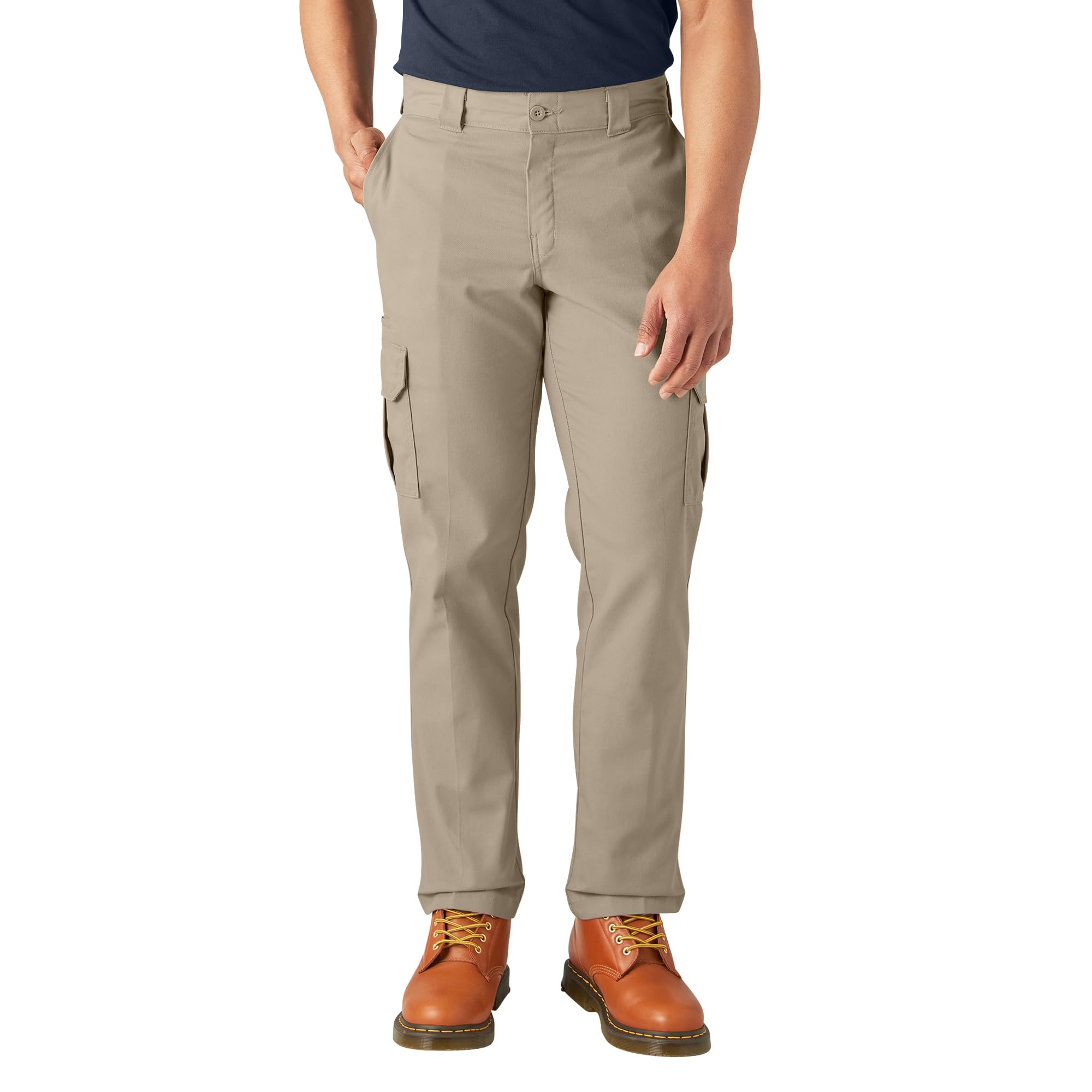 Dickies Men's Regular Straight Stretch Twill Cargo Pant Men's Work Utility Pants