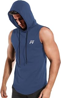 MEETWEE Sports T-shirts Men's Sleeveless Sports T-Shirt & Long Sleeve Shirts Breathable and Quick-Drying for Gym Training Running