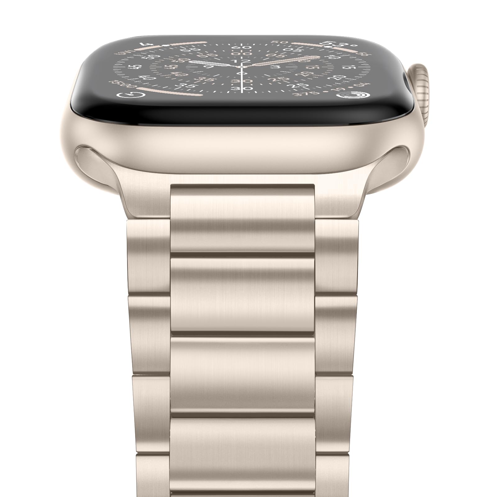 Anlinser Compatible with Apple Watch Band 42mm 41mm 40mm 38mm, Stainless Steel B