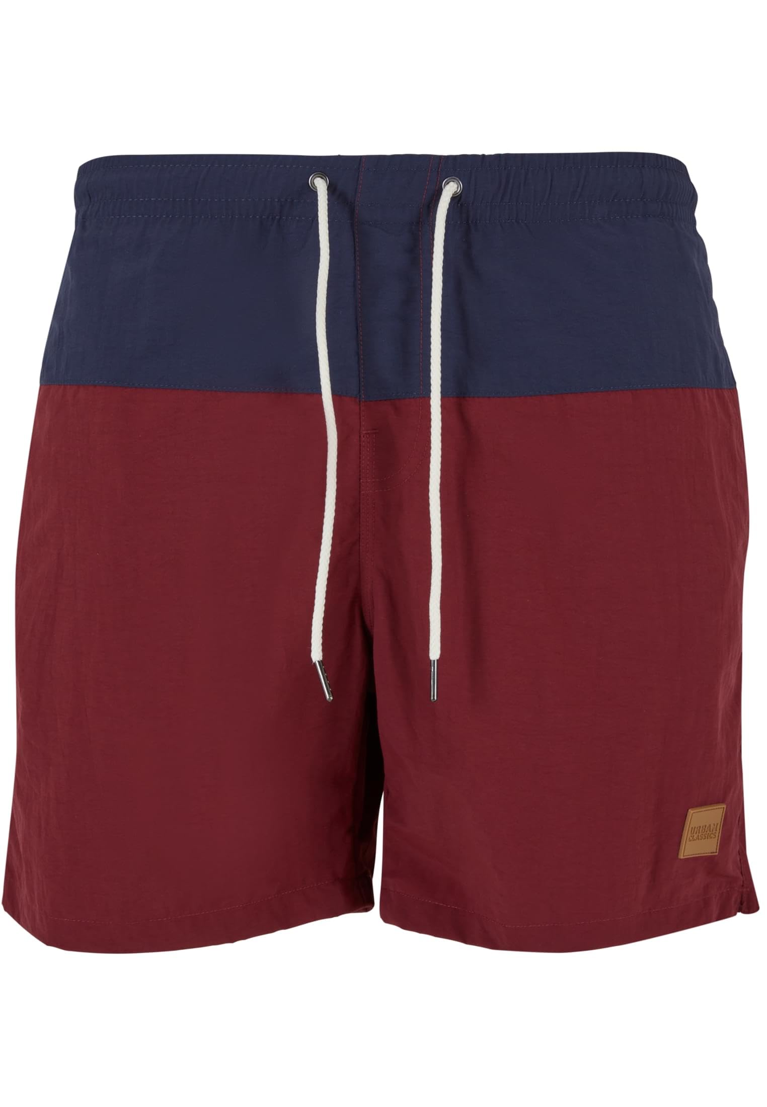 Urban Classics Men's Swim Shorts Block Swim Shorts for Men, Quick Drying, Resist