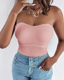 Women Tank Top with Built-in Bra Removable Straps Cooling Stretch Tight Versatile Casual Tank Top