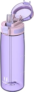 Sparrow Sport Water Bottle with Straw - Tritan Plastic Drinks Bottles