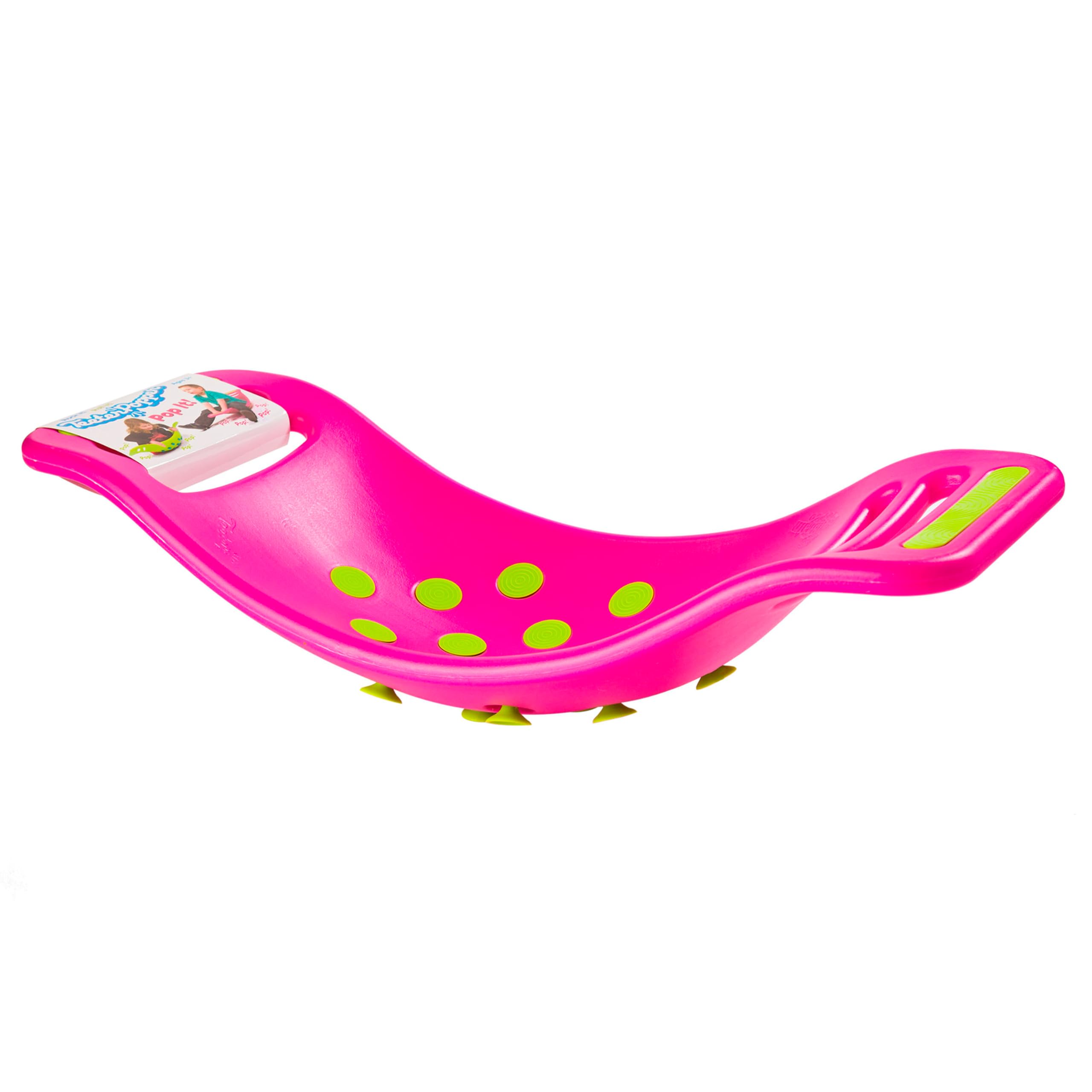 Fat Brain Toys Teeter Popper, Indoor Toddler Sensory Toys for Ages 3 and Up, Pin