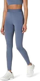 Amazon Essentials FormFlex Women's High Waist Soft Long Leggings 27.5" Crotch Elastic Waist Yoga Workout Tights