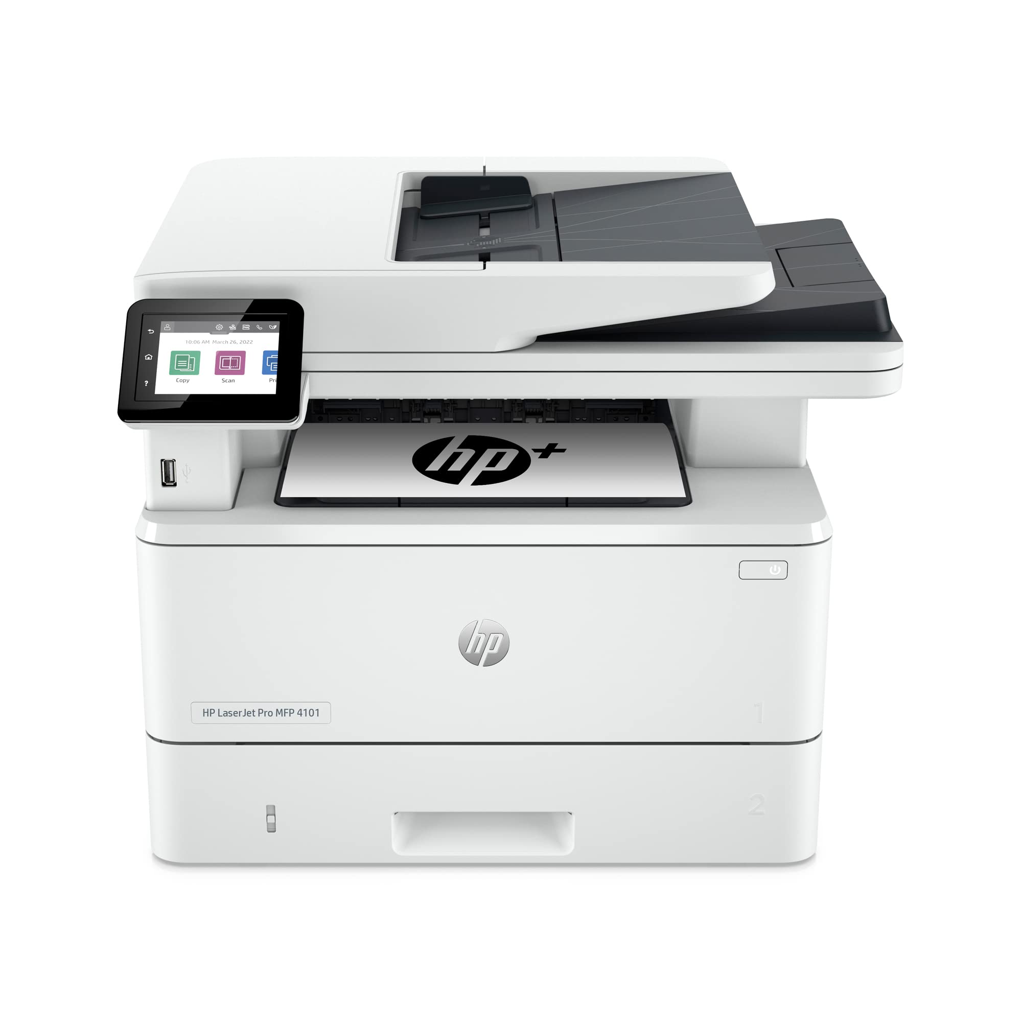 HP LaserJet Pro MFP 4101fdwe Wireless Black & White Printer with HP+ Smart Offic