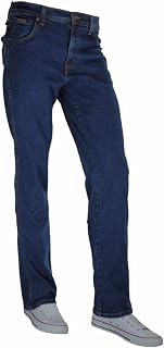 Wrangler - Men's Jeans - Authentic Straight Fit - Texas - Darkstone