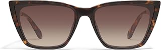 QUAY Call The Shots Remixed Cat Eye Sunglasses for Women with UV Protection