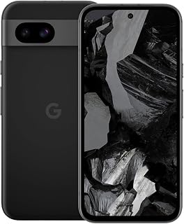 Google Pixel 8a 5G, 128GB + 8GB RAM, Obsidian - Unlocked (Renewed)