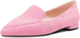 Castamere Women's Low Heel Heel Pointed Toe Slip-On Pumps Wedding Office Shoes