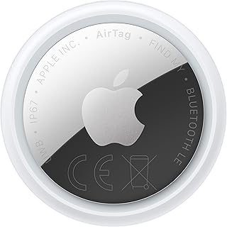 Apple AirTag (2nd Generation) - Useful for locating key chains, wallets and more; Works by making a sound; Configures with a simple tap from iPhone or iPad