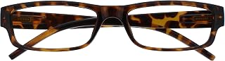 OPULIZE Lightweight Comfortable Readers Value Pack for Men and Women, 1 Pack - Brown