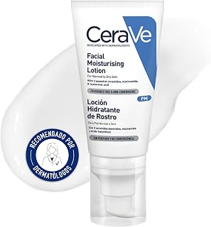 CeraVe, Cerave Face Moisturizing Lotion, Night Moisturizer, 53 ml | Hydrates and helps restore the protective barrier of the face with ultra-light texture designed to repair.