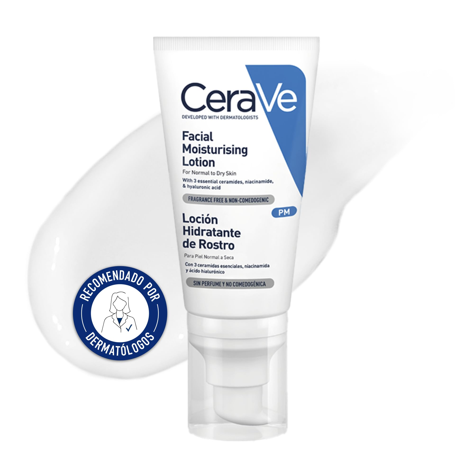 CeraVe, Cerave Face Moisturizing Lotion, Night Moisturizer, 53 ml | Hydrates and
