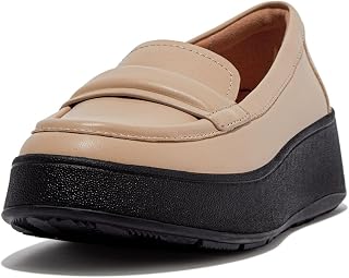Fitflop F-Mode Leather/Suede Flatform Sneakers, Women's Sneakers