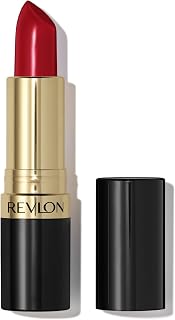 Revlon Super Lustrous Lipstick, 775 Super Red, 0.15 oz | Creamy lipstick with microfine pigments for rich, lightweight color. Conditioning formula for soft, fuller-looking lips.