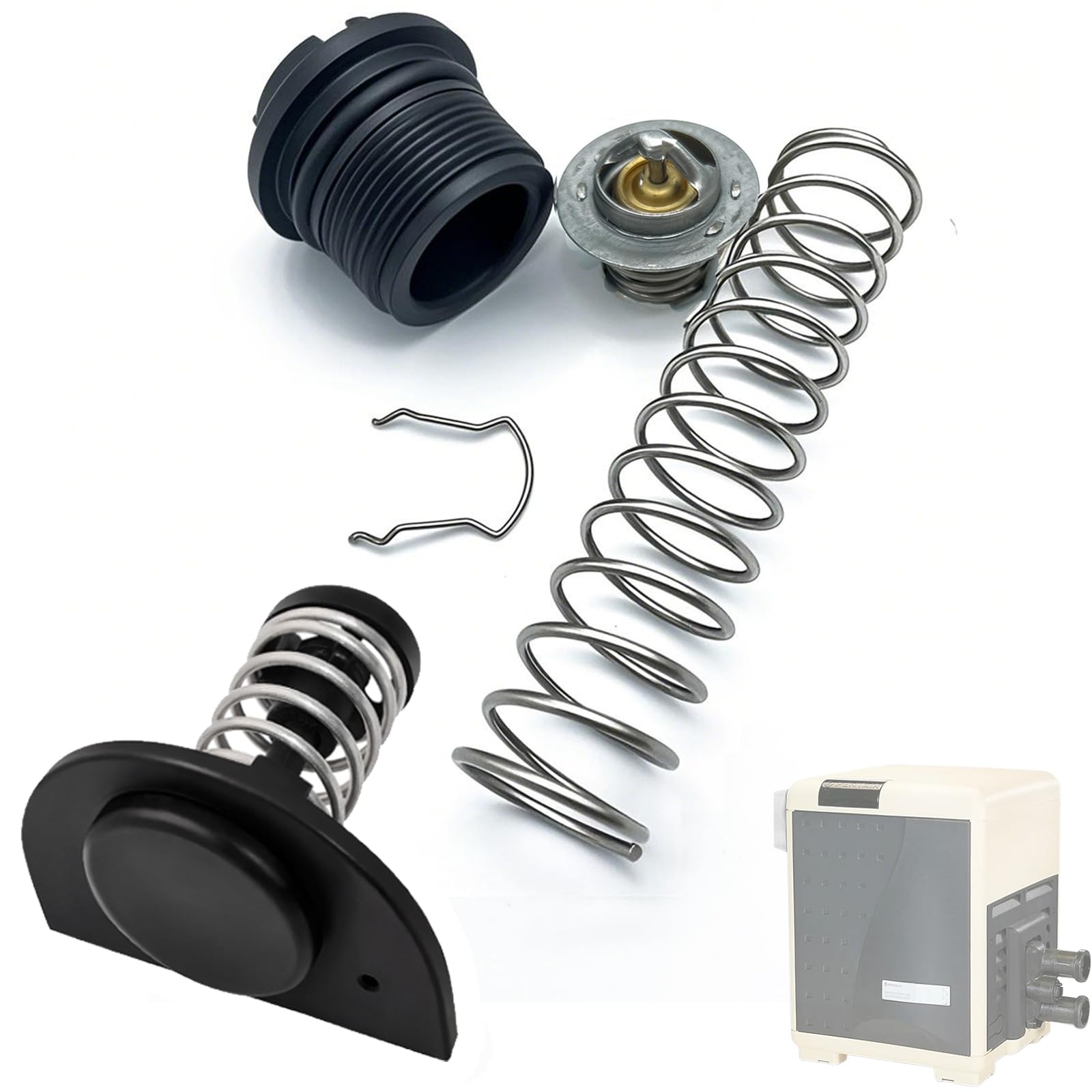 LOBIUTIYA 77707-0010 Thermal Regulator and 77707-0001 Manifold Bypass Valve Kit 
