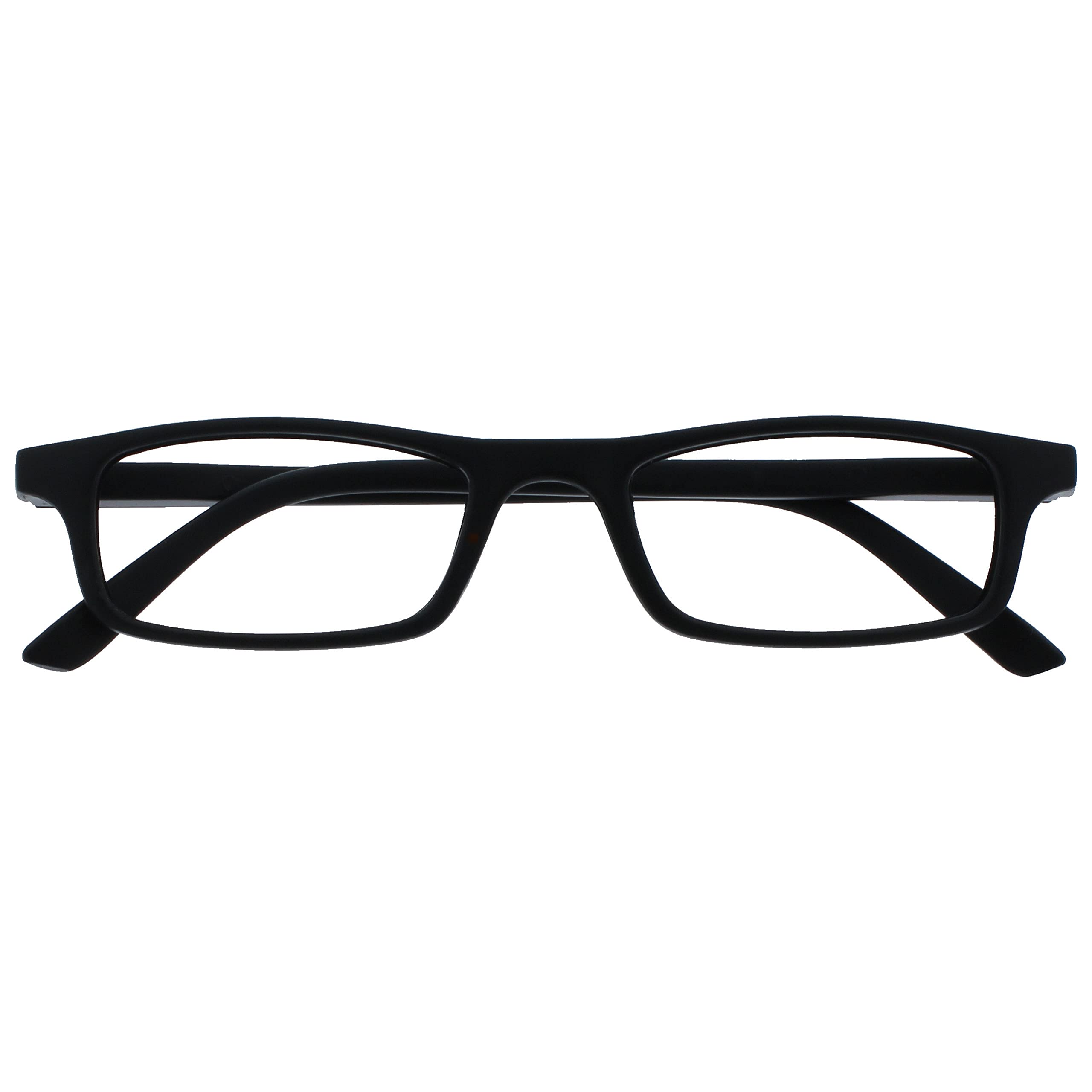 OPULIZE The Reading Glasses Company Black Lightweight Reader Designer Style Men 