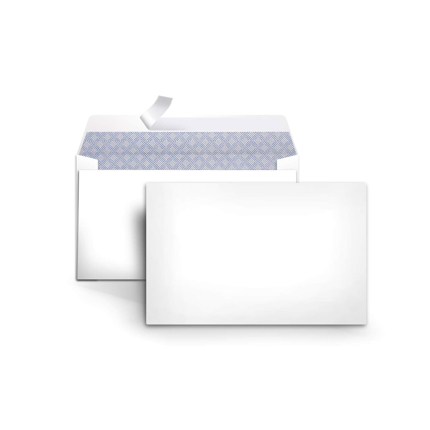 Amazon Basics #6 3/4 Security-Tinted Self-Seal Envelopes for Home & Office, Whit