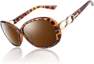 CGID Trendy Oversized Sunglasses for Women Ladies Polarized Shades UV400