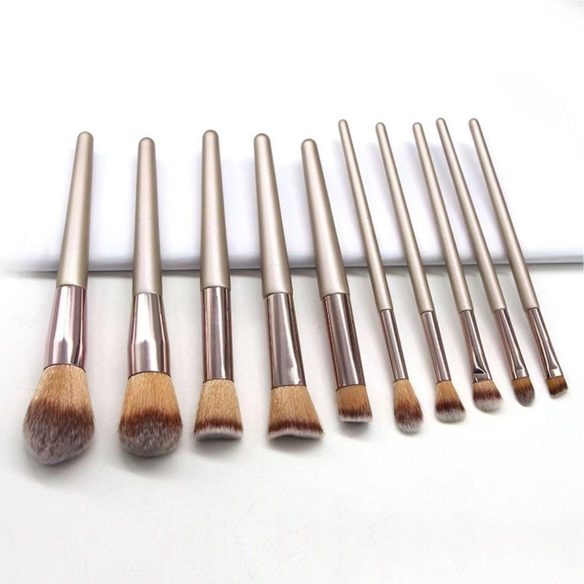 10pcs Makeup Brushes Set Professional Cosmetics Eyeshadow Foundation Powder Cosm
