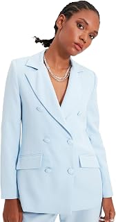 Trendyol Black Button Detailed Jacket Trendyol Black Jacket with Buttons, Black, Women's