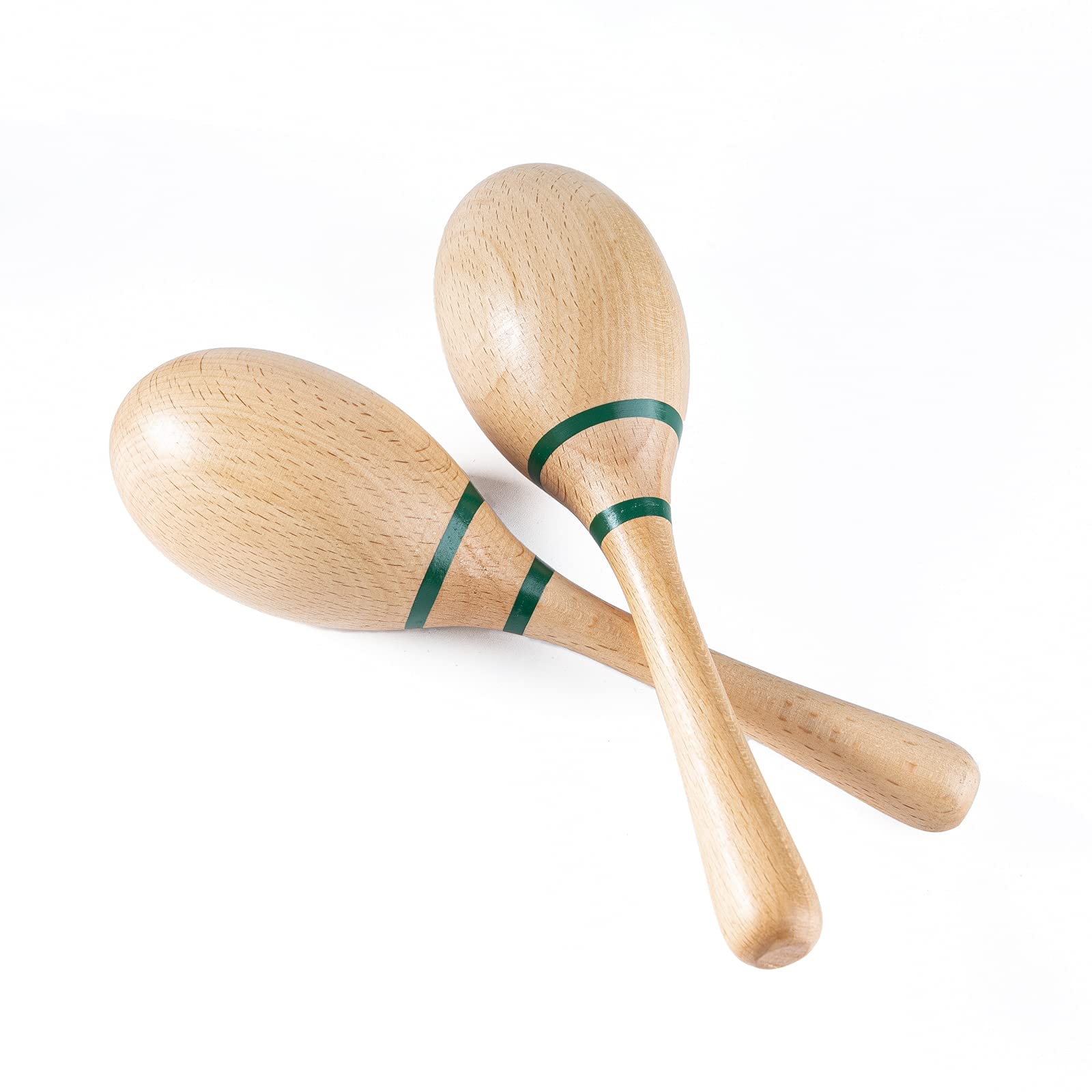 Musfunny Maracas Shakers Musical Instruments, Wooden Percussion for Adults | Pro