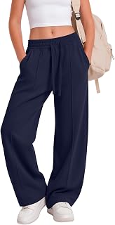 Girls Wide Leg Elastic Waist Sweatpants