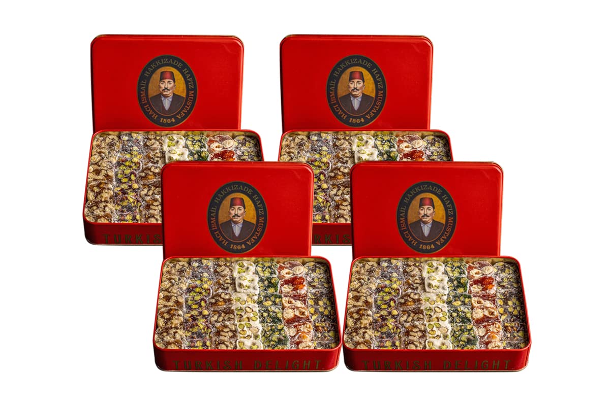 Hafiz Mustafa 1864 Istanbul, Turkish Delight, Dessert Snacks, Pistachio, Hazelnu