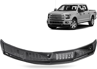 Windshield Cowl Wiper Panel Grille Fits Ford F150 2015-2020 | with Clips for Install, Handle all Weather, Front Window Cover Insert Panel Replace FL3Z15022A69B