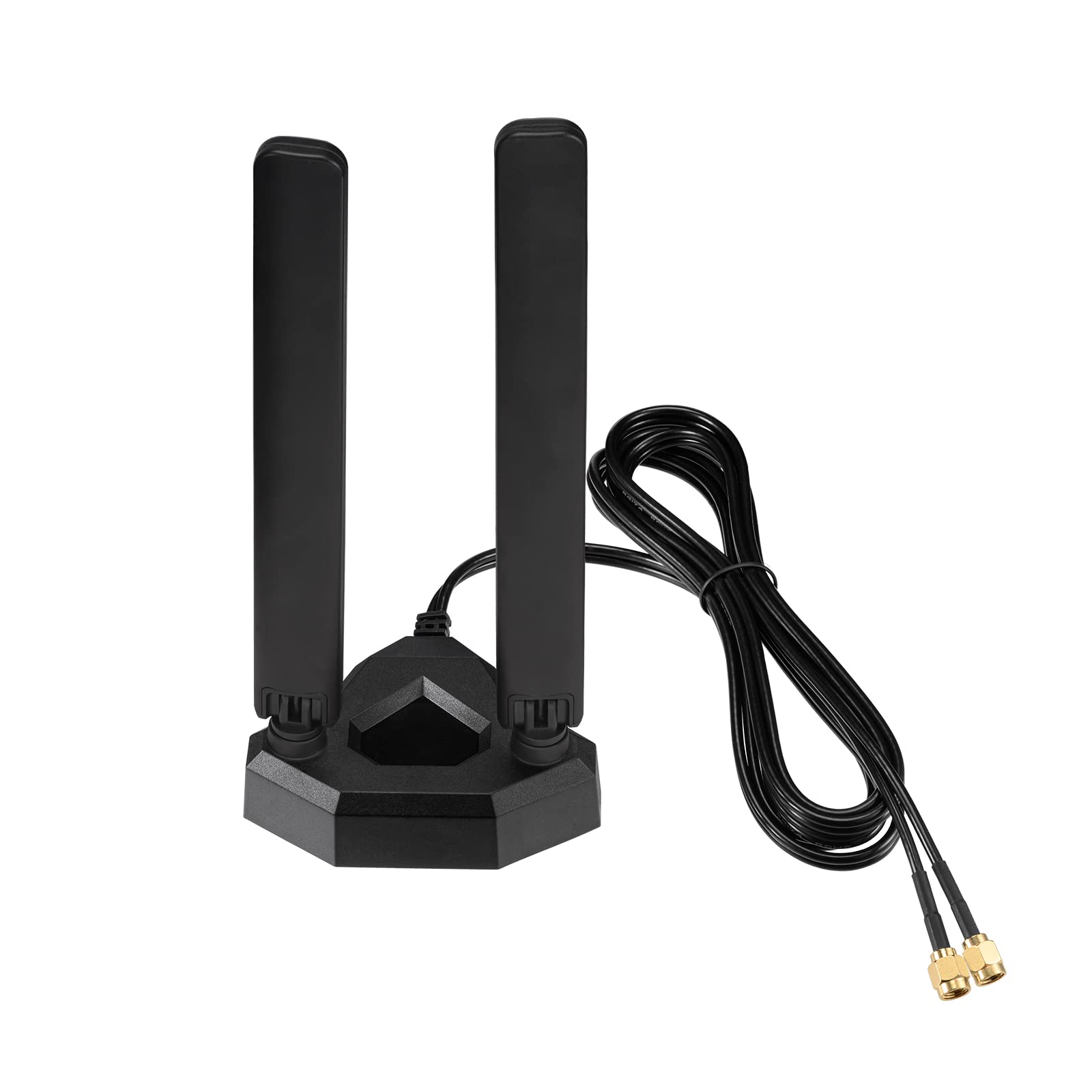 Eightwood WiFi 6E Tri-Band Antenna 6GHz 5GHz 2.4GHz Gaming WiFi Antenna | RP-SMA