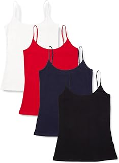 Amazon Essentials Women's 4-Pack Slim-Fit Camisole