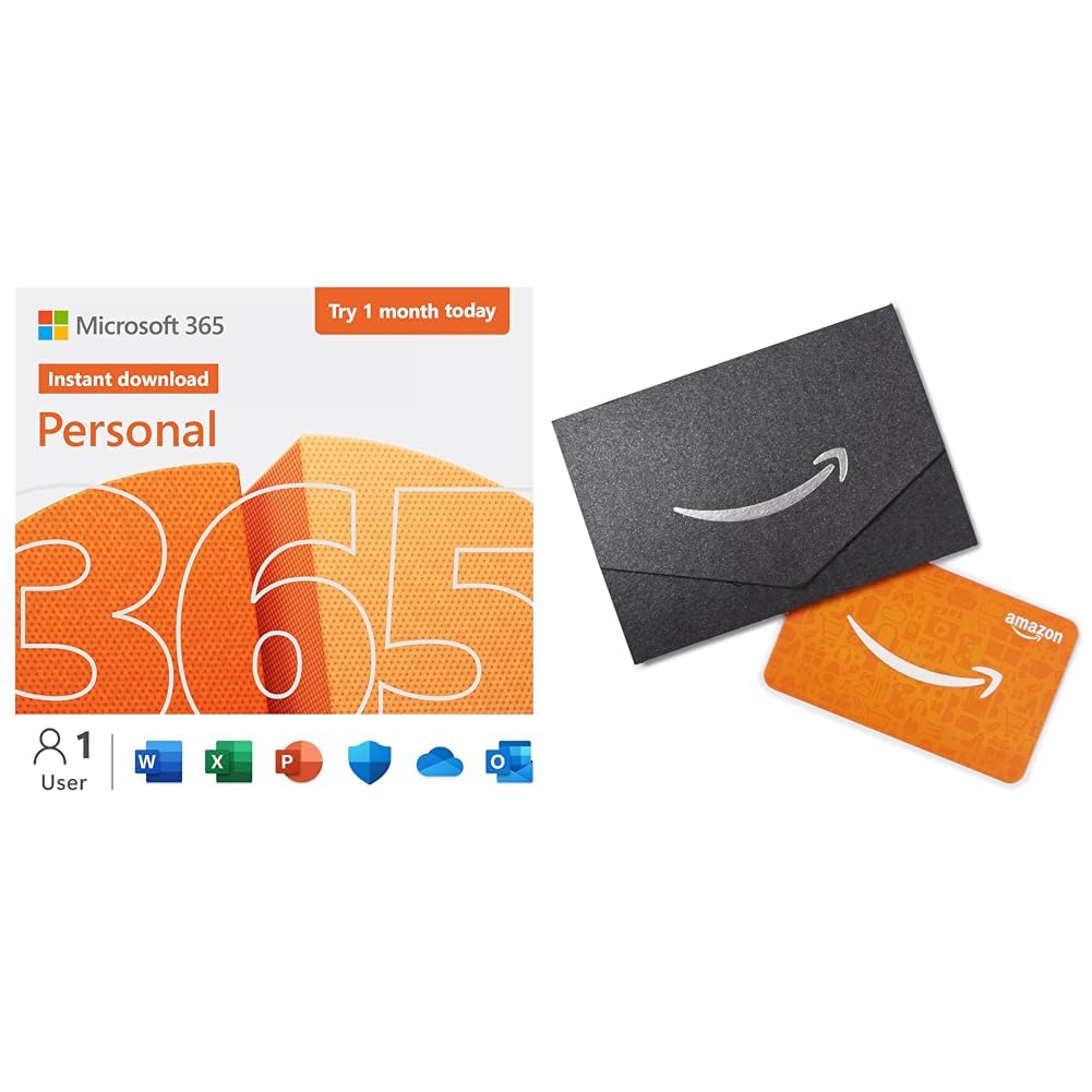 Limited Time Offer: $10 Amazon Gift Card + Microsoft 365 (Office) 1-Month | Acti