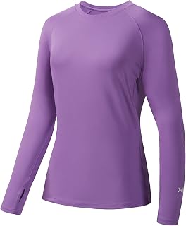 Bassdash Women’s UPF 50+ UV Sun Protection T-Shirt Long Sleeve Fishing Hiking Performance Shirts