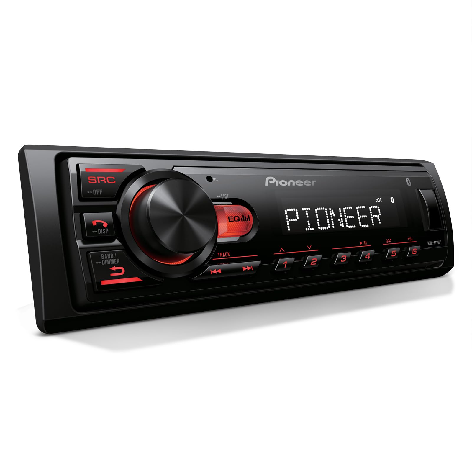 Pioneer MVH-S110BT 1-Din Digital Media Car Stereo with Bluetooth | Digital Media