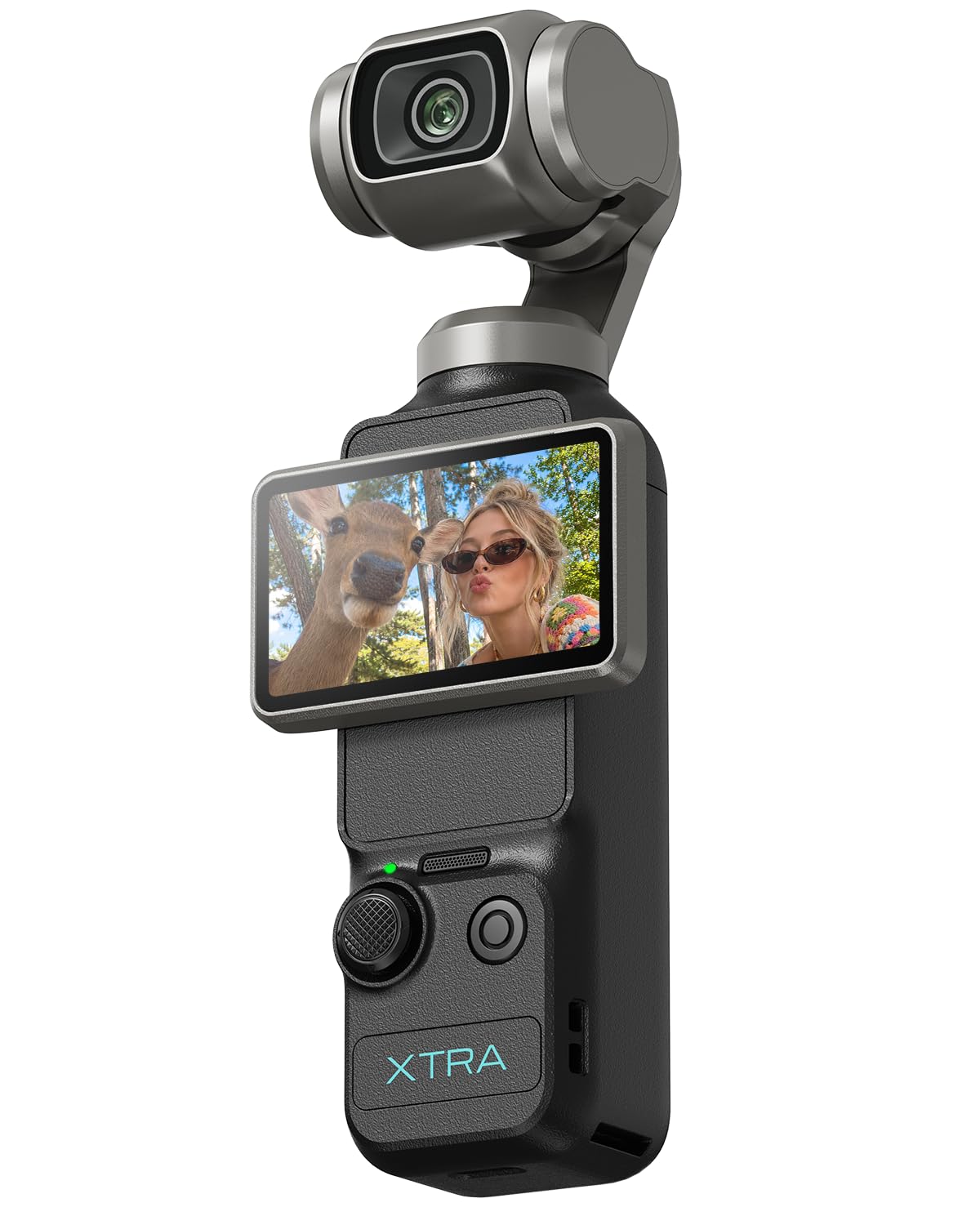 Xtra Muse, Vlogging Camera with 1'' CMOS & 4K/120fps Videos, Pocket Camera with 