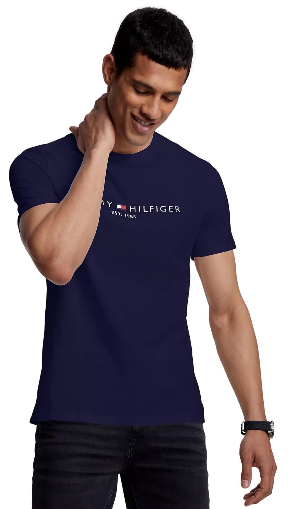 Tommy Hilfiger Core Tommy Logo Men's Short Sleeve Crew Neck T-Shirt