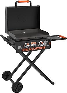 Blackstone® 2350 OTG 22" Omnivore Griddle with Hood, Black | Blackstone® 2350 Flexfold Legs, Portable