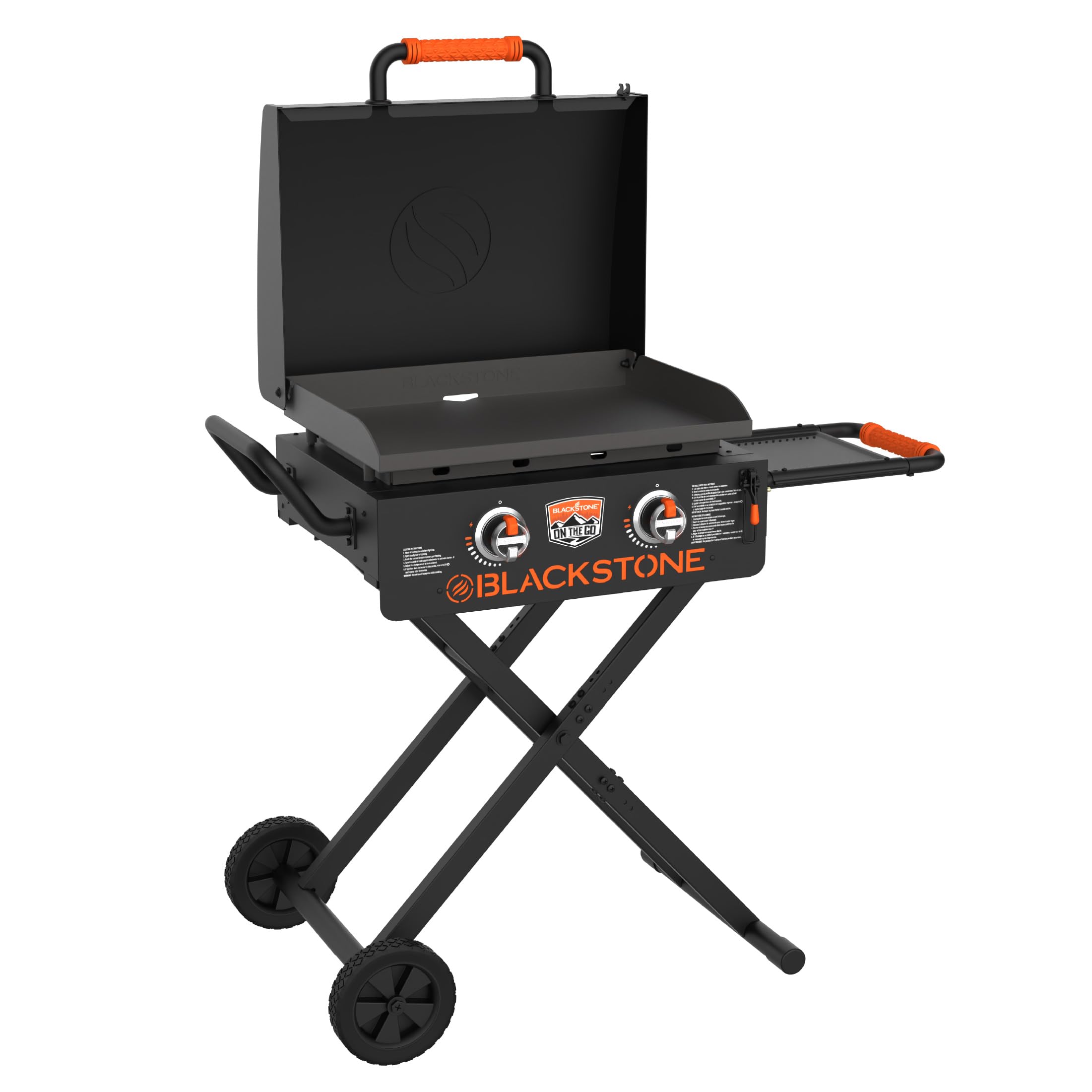 Blackstone® 2350 OTG 22" Omnivore Griddle with Hood, Black | Blackstone® 2350 Fl