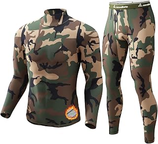 Thermal Underwear Long Johns for Men Base Layer Cold Weather Set