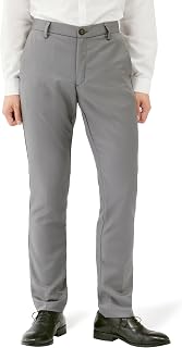 Amazon Essentials Men's Slim Fit No Tuck Slacks