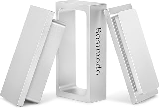 Bosimodo[2X4] Pre Press Mold Solid 6061 Aluminum Flower Pressing Pre-Press Mould (Silvery White 2X4)