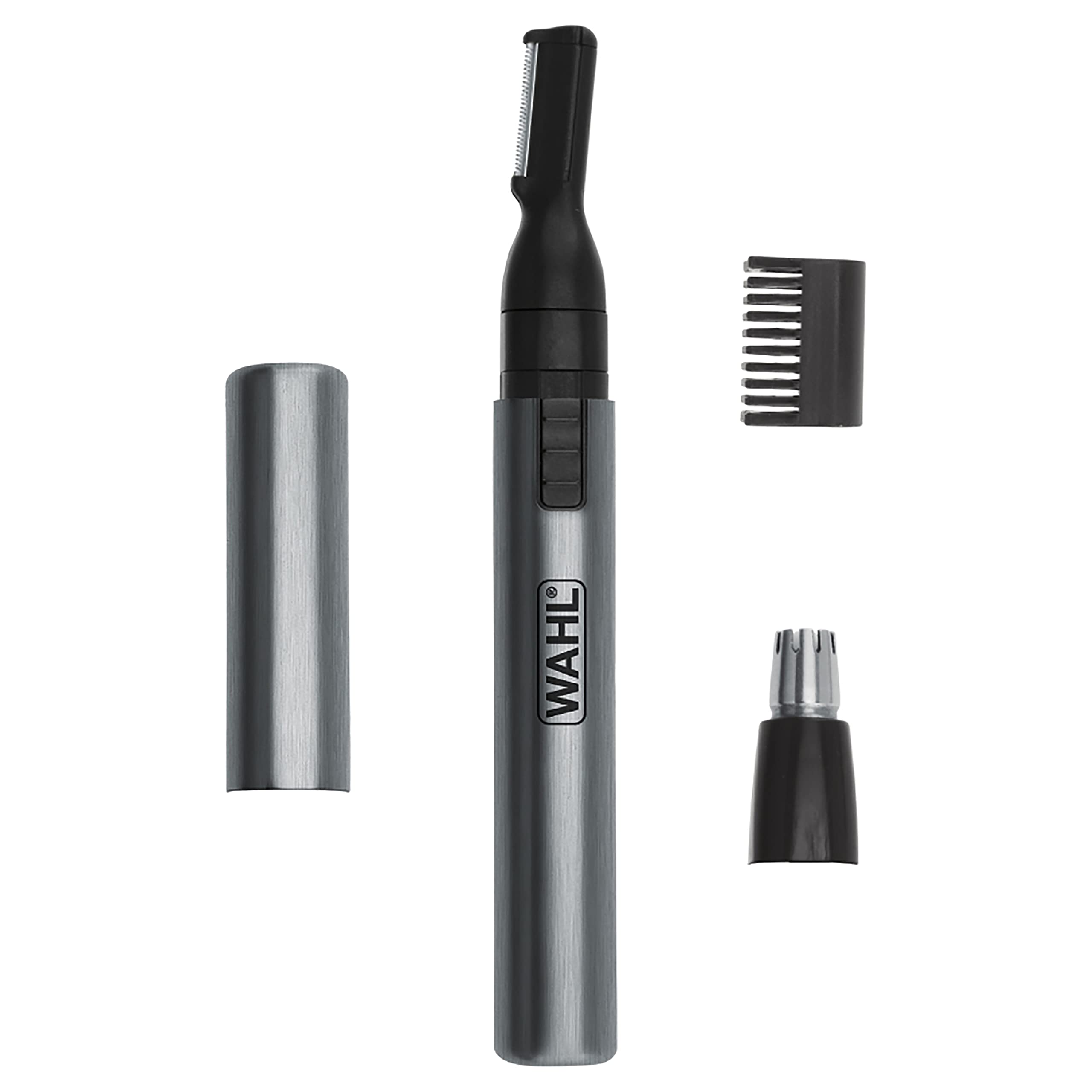 Wahl Micro Groomsman Battery Personal Trimmer for Eyebrows, Nose &amp; Ear | Com